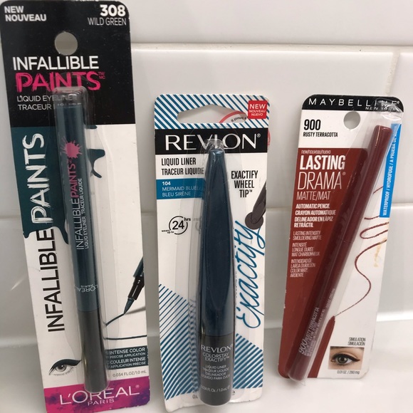 L’Oreal/Revlon/Maybelline Other - L’ORÉAL PARIS/REVLON/MAYBELLINE EYE TRIO NEW
